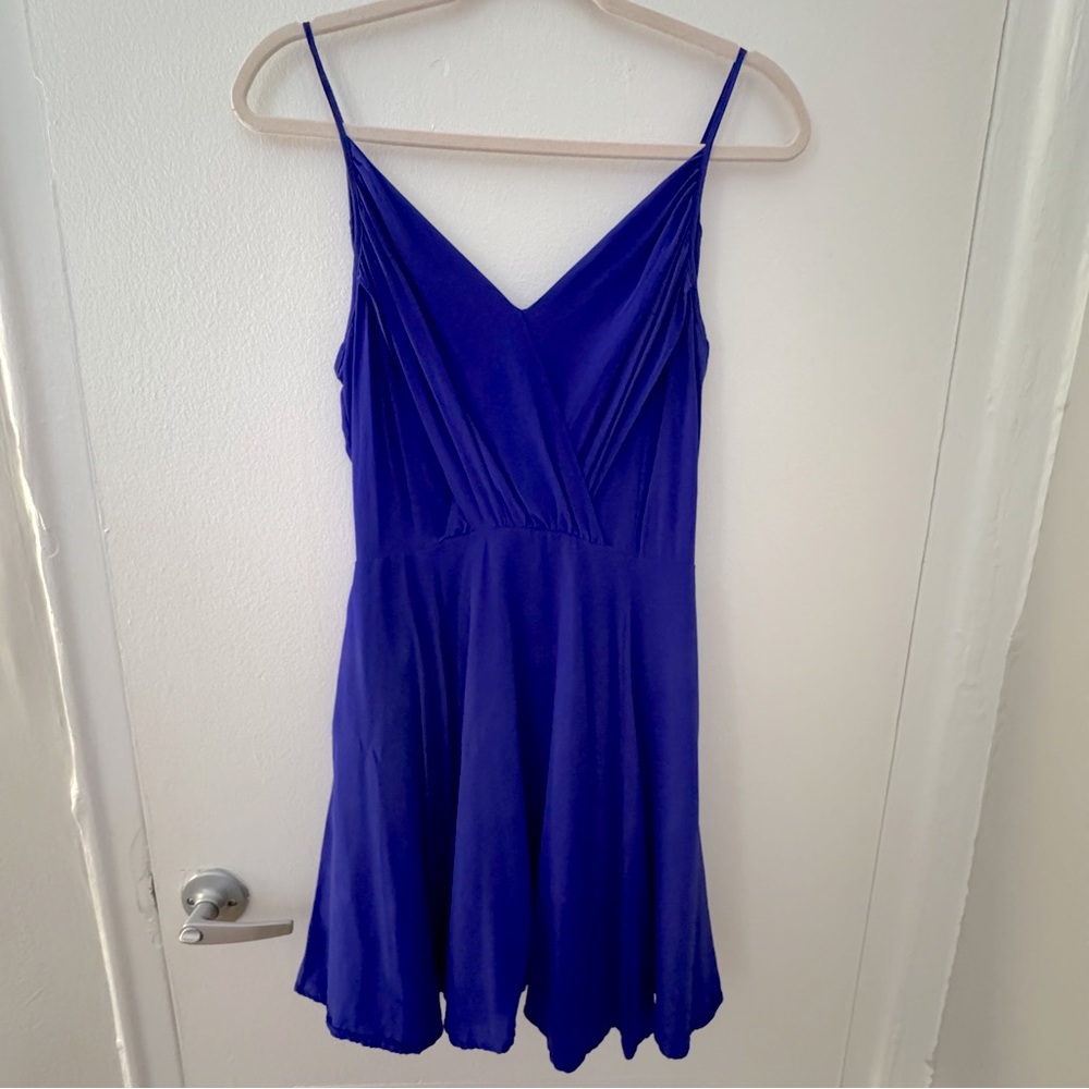 Yumi Kim blue silk sundress size S